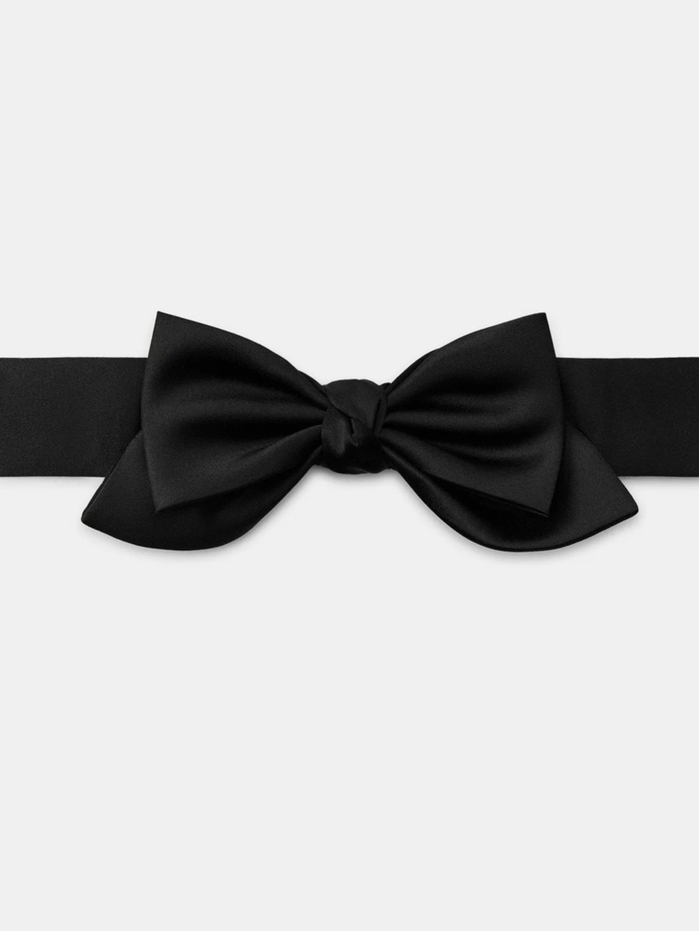 ZARA SATIN BOW TIE - Picture 2 of 4